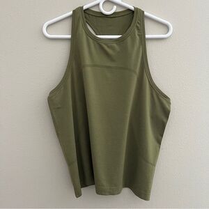 Lululemon Swiftly Tech Racerback Tank Top green women’s size 12